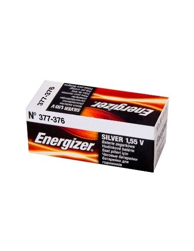 1 Pile montre Energizer 377 / 376 /SR66 / SR626SW