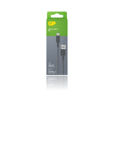 CABLE DE CHARGEMENT GP CC1N   USB-C USB-A  1M