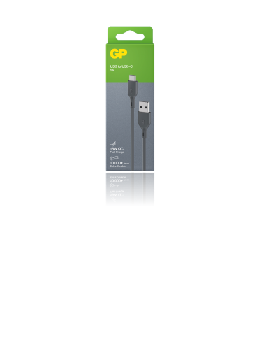 Oplaadkabel GP CC1N   USB-C USB-A  1M