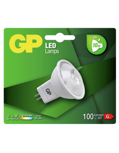GP LED Lamp Reflector GU4 2W