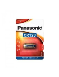 Panasonic CR123A Lithium 3V blister 1