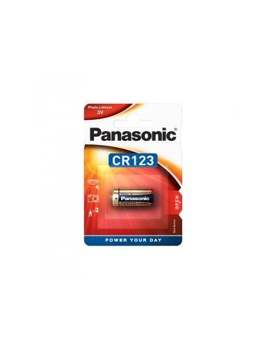 Panasonic CR123A Lithium 3V blister 1