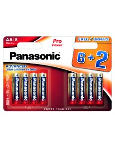 PANASONIC LR06 PRO POWER AA 6+2