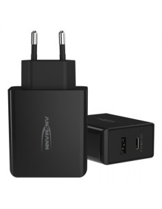 ANSMANN 65W Lader 1 USB-poort en 1 USB C-poort 65w
