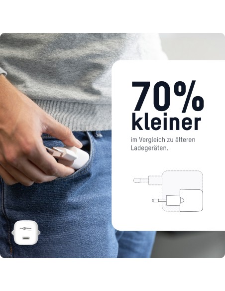 Ansmann 20W  HC120PD-mini  USB-C Home charger