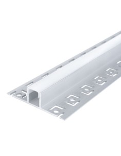 ALU PROFILE FOR LED STRIP GRAY L 2m 2