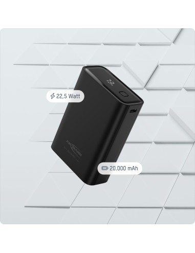 ANSMANN Powerbank 20000 MINI mAh PB222PD black