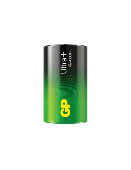 D Mono batterij GP Alkaline Ultra Plus 1,5V 2 stuks