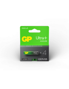 Blister 4 piles AAA - Micro ULTRA PLUS Alkaline GP.
