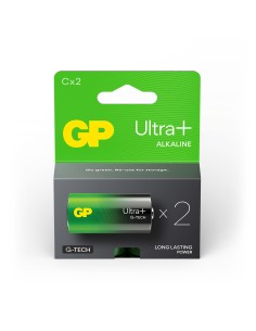 C Baby batterij GP Alkaline Ultra Plus 1,5V 2 stuks