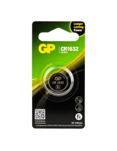 CR1632 GP Lithium Pile bouton 3V 1 pièce
