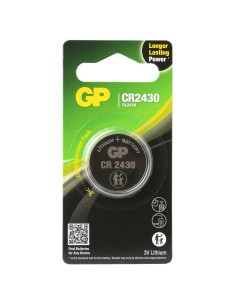 CR2430 GP Lithium knoopcel 3V 1 stuk