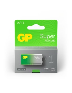 9V pile GP Alkaline Super 9V 1 pièce