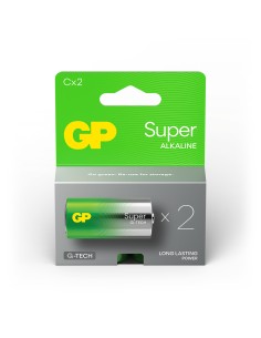 C Baby pile GP Alkaline Super 1-5V 2PCS