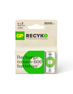 C Baby batterij Oplaadbaar GP NiMH 3000 mAh ReCyko 1,2V 2...