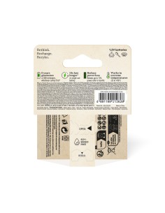 Blister 2 accus NiMH ReCyko plus AAA 950mAh GP 2