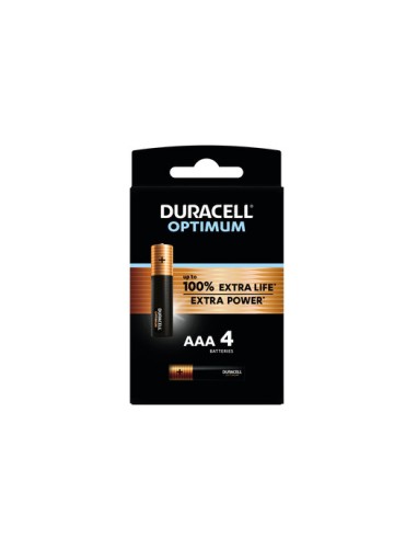 AAA batterij  DURACELL OPTIMUM 1,5V 4 stuks