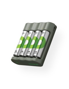 GP USB CHARGEUR B441 4xAA 2100 mAh 2