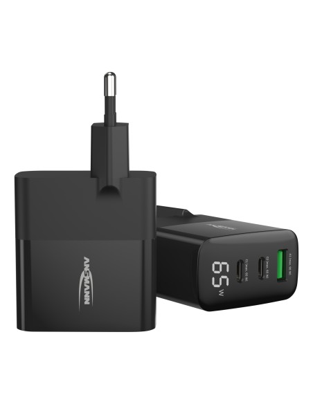 Home Charger with display HC365PD 65W ANSMANN