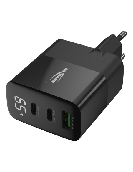 Home Charger with display HC365PD 65W ANSMANN