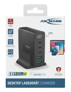 Desktop Charger with display DC5140PD 140W ANSMANN 2