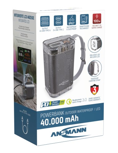 ANSMANN POWERBANK 40.000 mAh