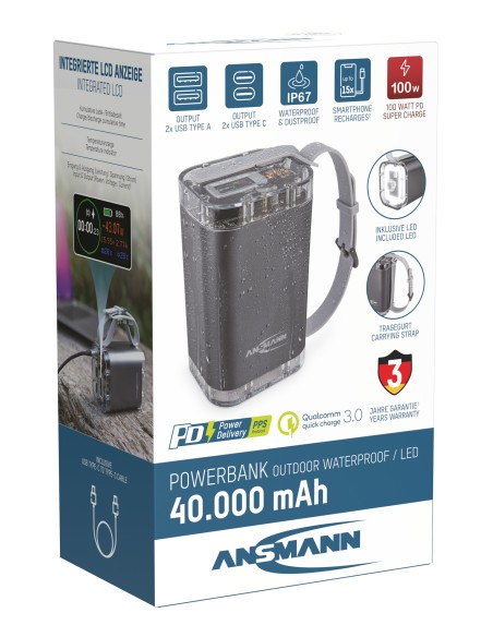 ANSMANN POWERBANK 40.000 mAh