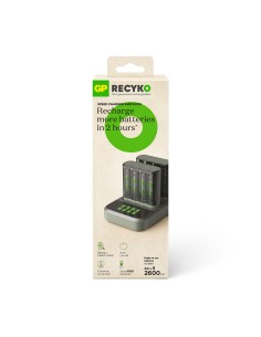 USB batterijlader/dockingst GP M452 8 xAA 2600 mAh