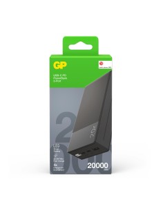 Powerbank GP M20B bleu 20.000mAh 1x USB-A 2x USB-C ports 2