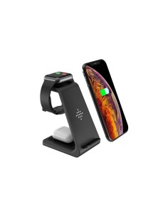 WIRELESS CHARGER 3in1 PHONE STAND FOR APPLE