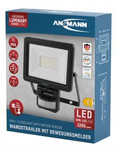 Spot mural LED ANSMANN 20 W avec détecteur de mouvement PIR 2