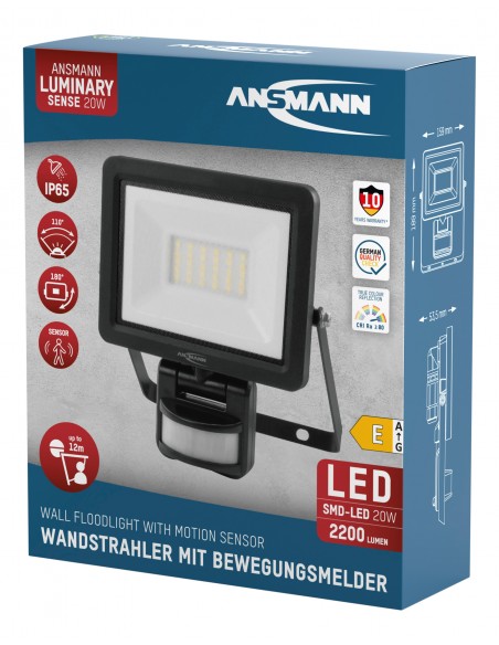 20W ANSMANN LED-wandspot SENSOR