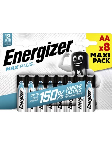 AA ENERGIZER MAX PLUS /8