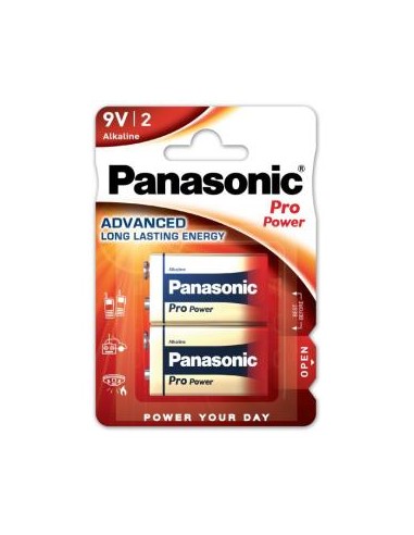 Panasonic 6LR61 9V PPG PROMO 2PILES