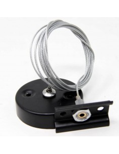 4WIRE SUSPENSION FOR TRACK SYSTEM 3Phases with clip 5m BLACK