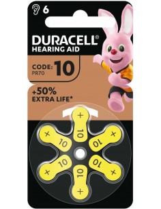 DURACELL D10 ZA10 BL6