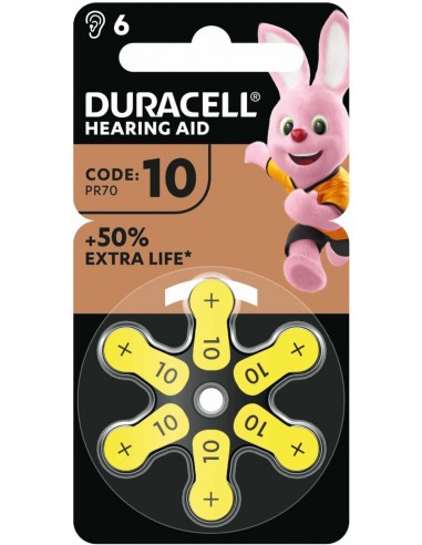 DURACELL D10 ZA10 BL6