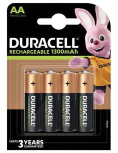 DURACELL RECHARGEABLE HR6 AA 1,5V 1300mAh /4
