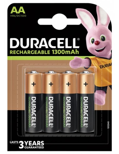 DURACELL RECHARGEABLE HR6 AA 1,5V 1300mAh /4