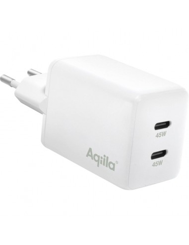 Aqiila Chargebird W2 Adaptateur 45W 2x USB-C GAN