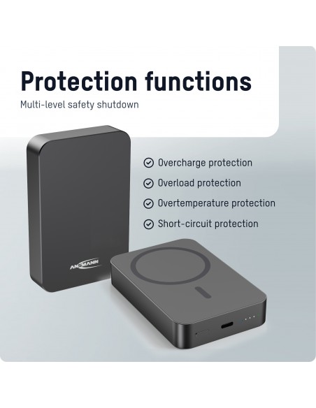 ANSMANN POWERBANK MAGSAFE 10.000 mAh