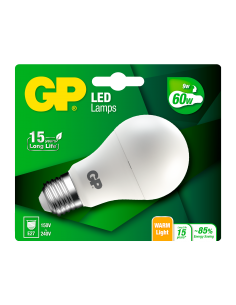 GP CLASSIC E27 A60 9.5W 60W