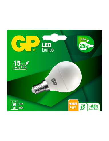 GP MINI GLOBE E14 3.6W 25W