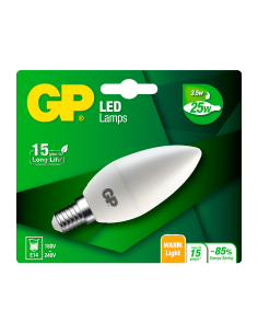 GP CANDLE E14 3.6W 25W