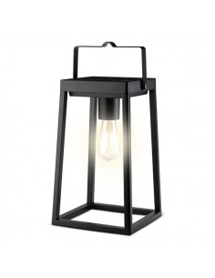 Brendz Table lamp SOLAR Tampa SQUAR Black New
