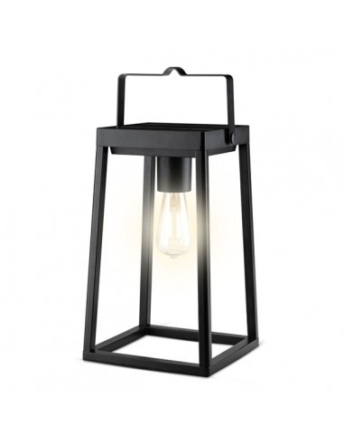Brendz Table lamp SOLAR Tampa SQUAR Black New