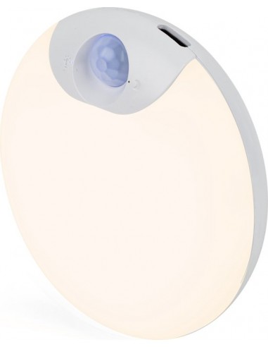 Brendz Night Light Alta WH Round PIR