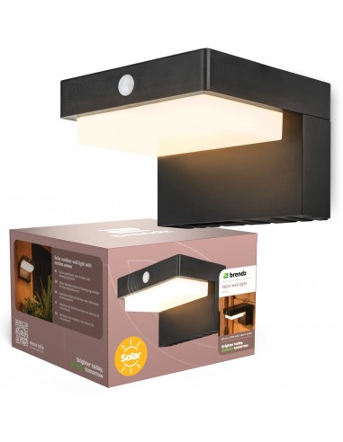 Brendz SOLAR Sensor Pathlight Lima Black