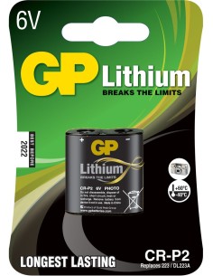 Blister 1 pile 123A - CR17335 llithium GP
