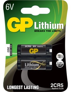 Blister 1 pile 123A - CR17335 llithium GP